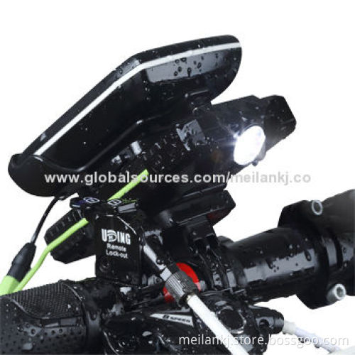 Bike Power Supply with LED light, adjust view angle, smart charging to your outdoor bicycle GPS